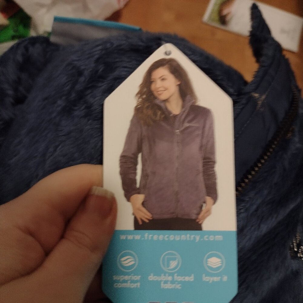 NWT Free Country Butter Pile Jacket